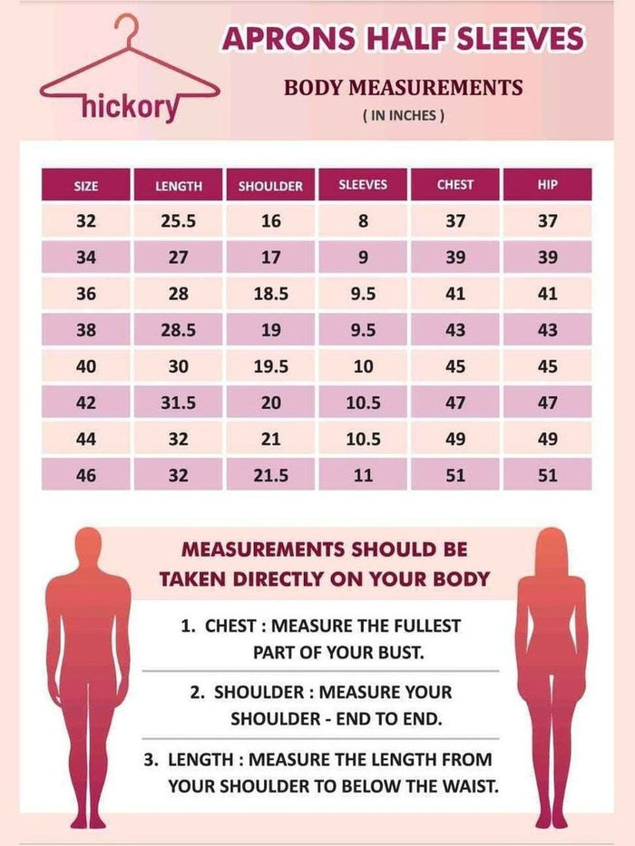 Premium Baby Blue Half Sleeve Apron for Staff