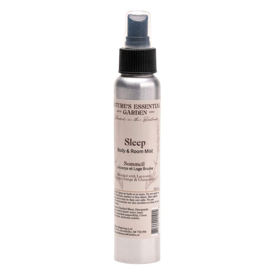Spray Bottle of Nature's Essential Garden Body & Room Spray - Sleep 120mL