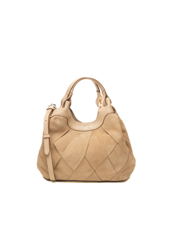 GIANNI CHIARINI borsa a mano dua beige 12349 DUA-9308