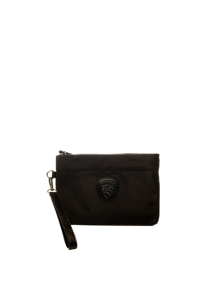 BLAUER borsa a mano nera PIATNYL01 NYLON-BLACK