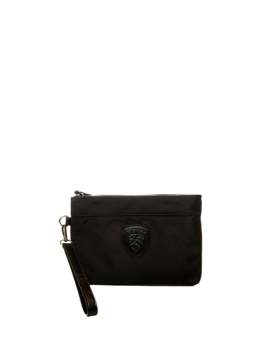 BLAUER borsa a mano nera PIATNYL01 NYLON-BLACK