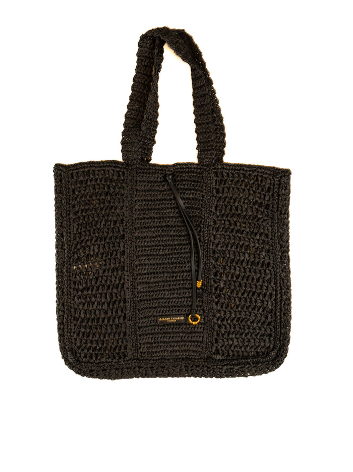 GIANNI CHIARINI borsa a spalla nefeli nera 11955 NEFELI-001