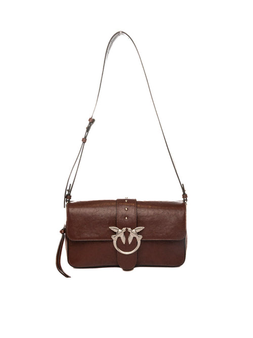 PINKO borsa a spalla one slouchy zip marrore/argento 105081-A2JG ONESLOUCHYZIP-L74E