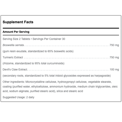 BOSWELLIA-TURMERIC COMPLEX by Douglas Labs