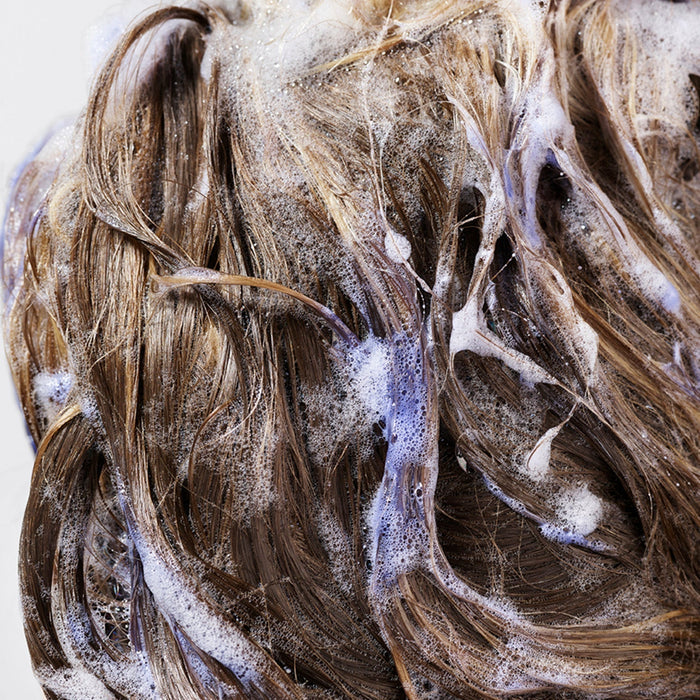 Bright Blonde Shampoo — application