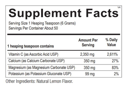 Buffered Lemon C Powder by Ortho Molecular