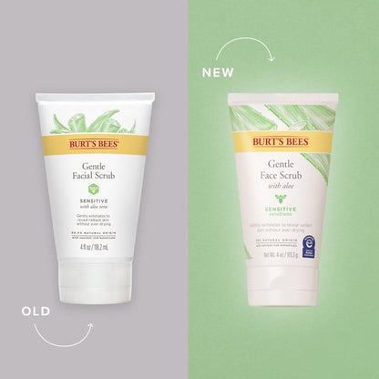 BURT'S BEES Gentle Face Scrub With Aloe مقشر البشرة من برتس بييز