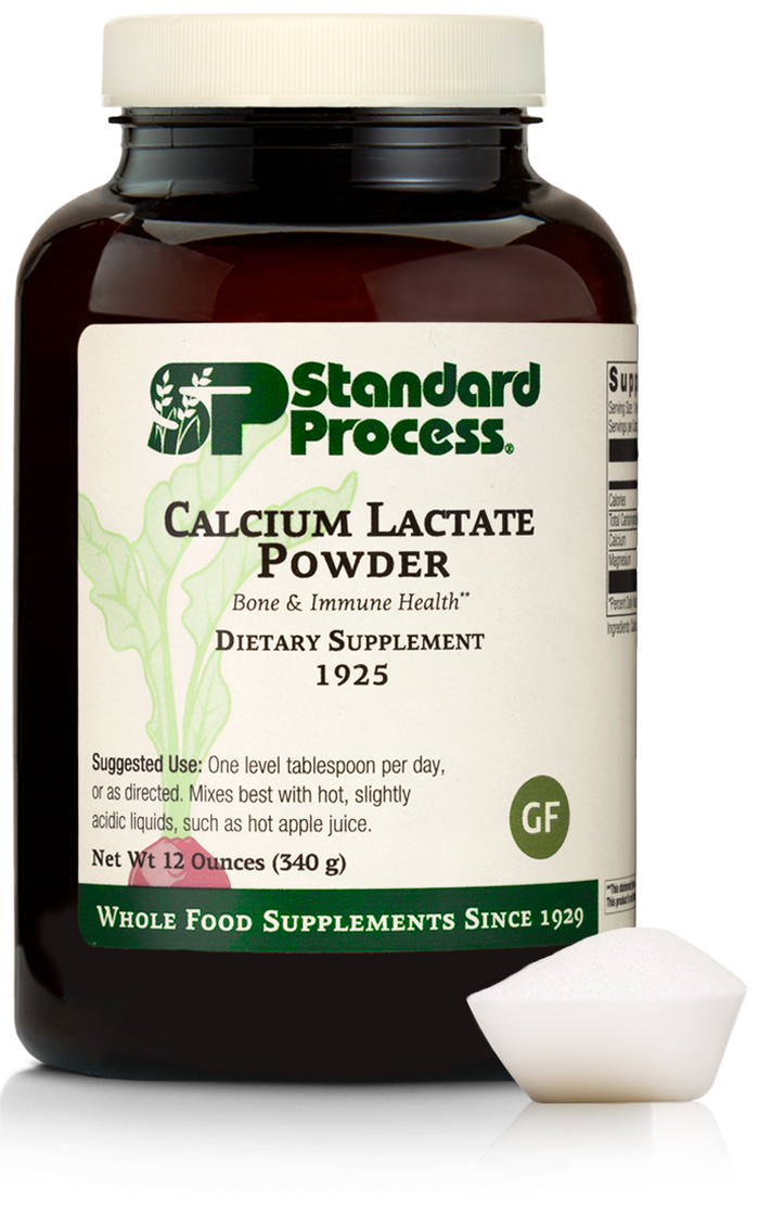 Calcium Lactate Powder 12 oz by Standard Process