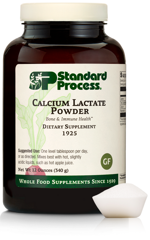 Calcium Lactate Powder 12 oz by Standard Process