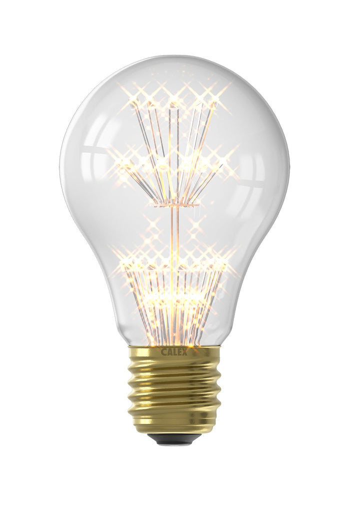 Calex Pearl LED Lamp - E27 - A60 - Clear - 1.5W