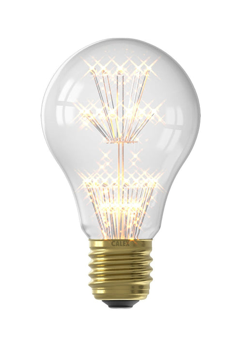 Calex Pearl LED Lamp - E27 - A60 - Clear - 1.5W