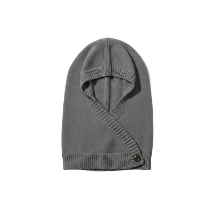 Calimar cashmere-uld balaclava grå