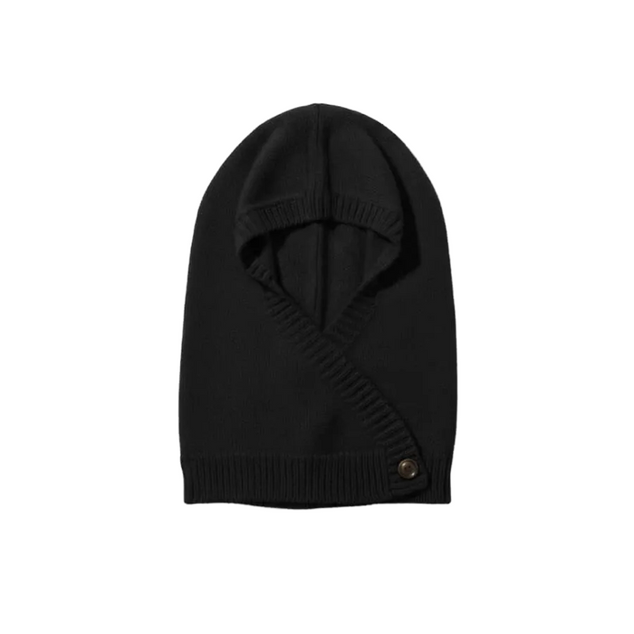 Calimar cashmere-uld balaclava sort