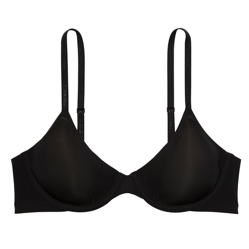 Calvin Klein Unlined Demi Bra - Perfectly Fit Ultralight Black