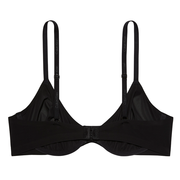 Calvin Klein Unlined Demi Bra - Perfectly Fit Ultralight Black