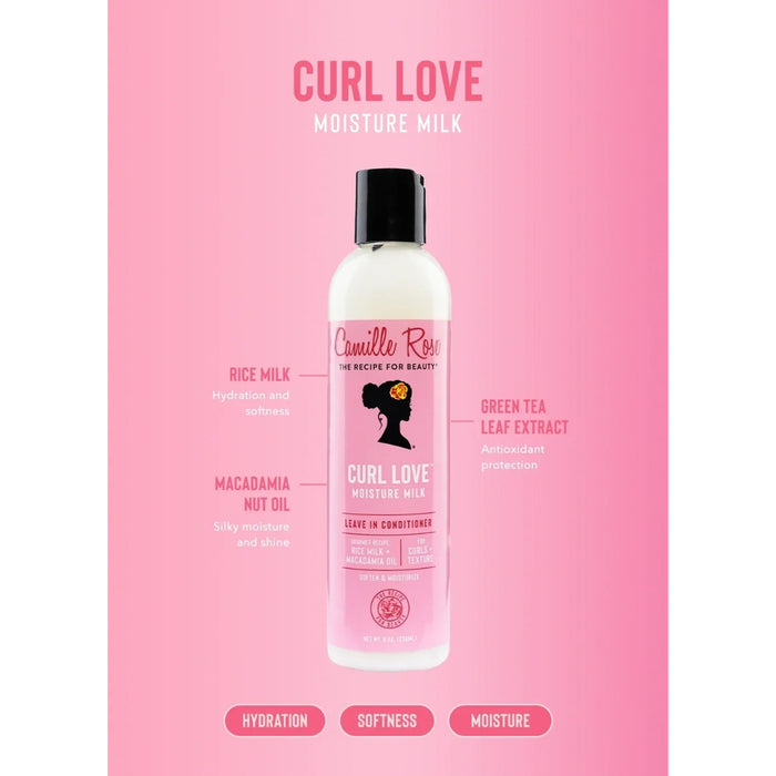 Camille Rose Curl Love Leave In Conditioner 8oz