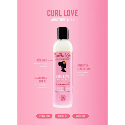 Camille Rose Curl Love Leave In Conditioner 8oz