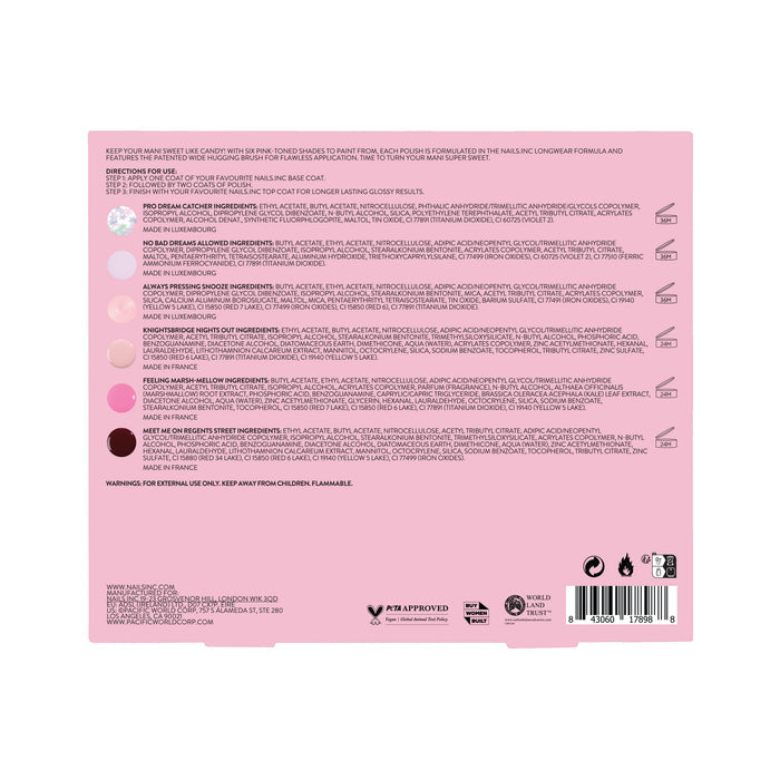 Candy Kisses 6-Piece Nail Polish Set