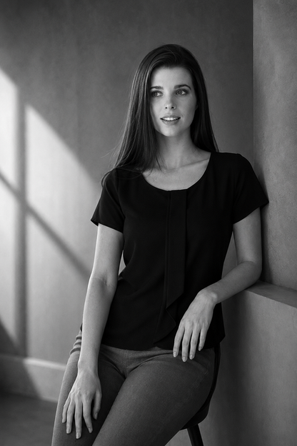Cascade Blouse Top