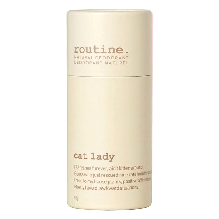 Stick of Routine. Natural Deoderant Cat Lady 50g