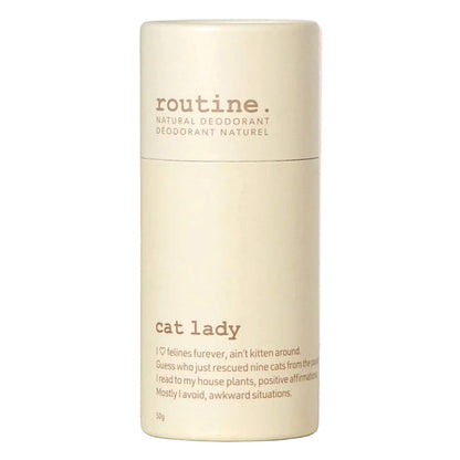 Stick of Routine. Natural Deoderant Cat Lady 50g