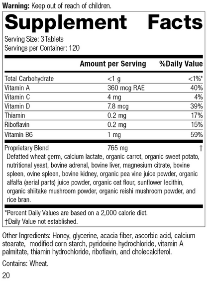 Catalyn®, 360 Tablets Supplement Facts