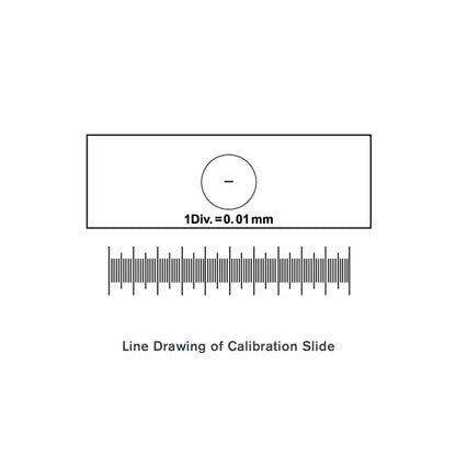 Celestron Microscope Calibration Slide (44401) - Astronomy Plus