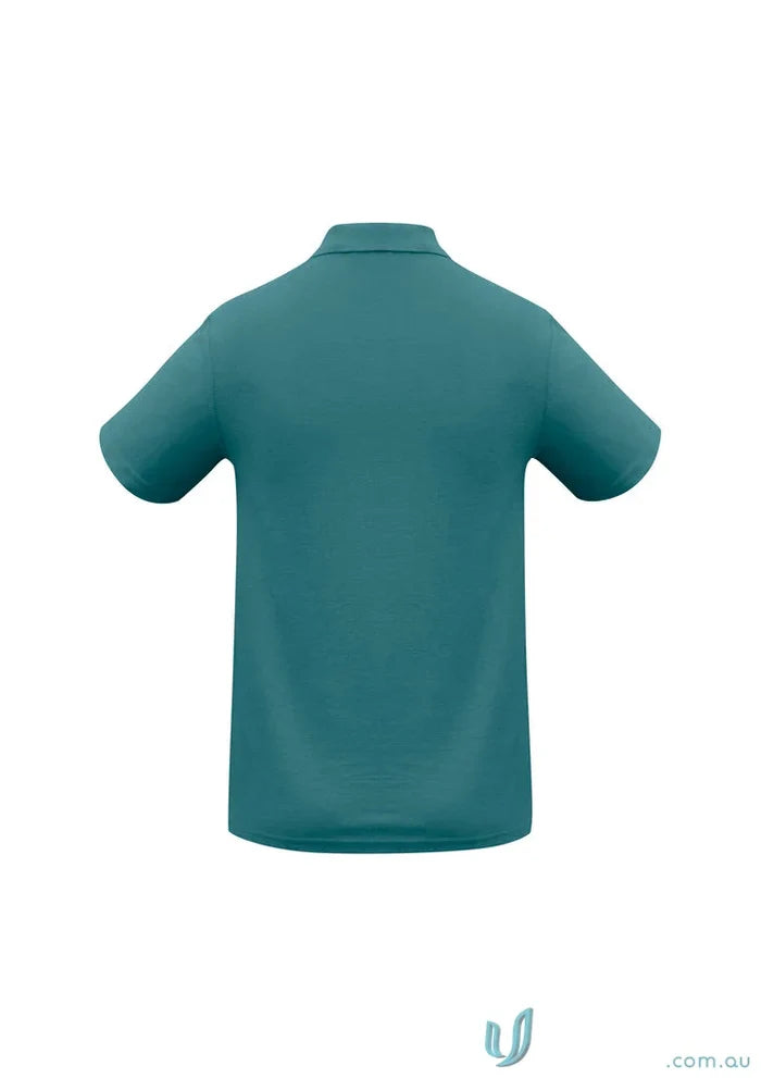 Teal polo shirt from CENTRAL Mens workwear collection, perfect for uniforms