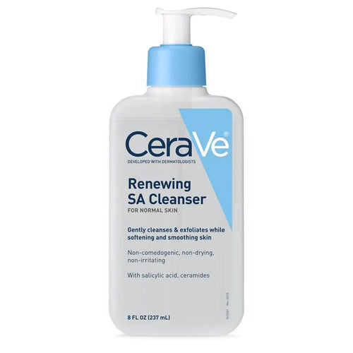 CeraVe Renewing SA Cleanser – Salicylic Acid Exfoliating Face Wash (237ml)