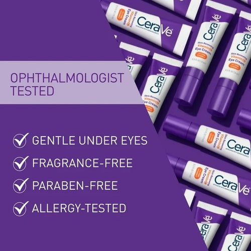 CeraVe Skin Renewing Vitamin C Eye Cream – 15ml | Brightening & Hydrating Eye Treatment