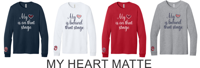 CHS Patrons Bella Canvas Long Sleeve Tee- 4 Designs