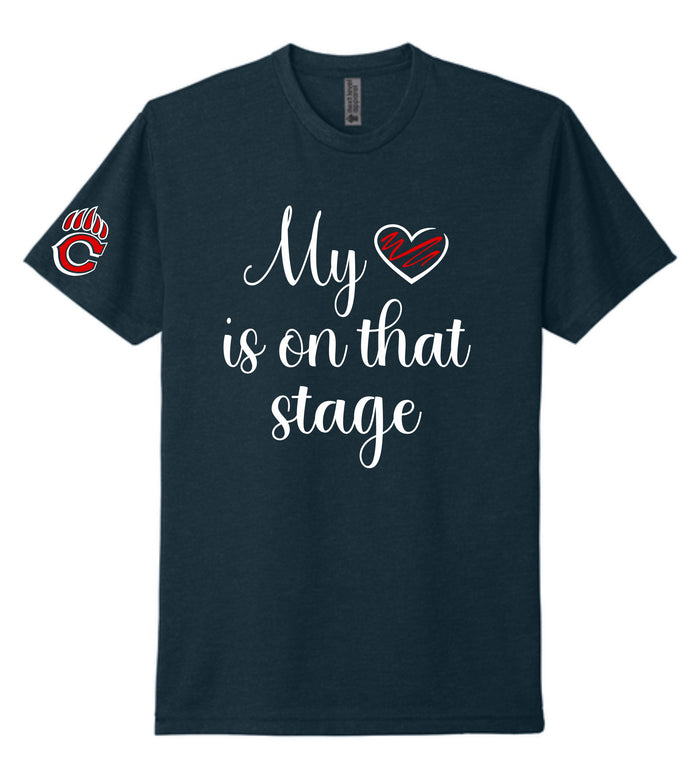 CHS Patrons Next Level Tee- MY HEART Design
