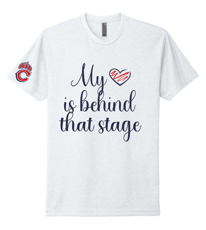 CHS Patrons Next Level Tee- MY HEART Design