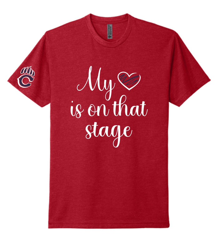 CHS Patrons Next Level Tee- MY HEART Design