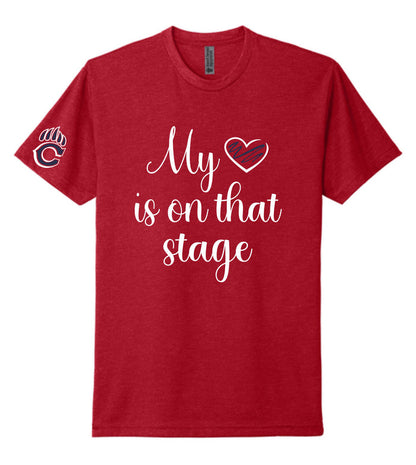 CHS Patrons Next Level Tee- MY HEART Design
