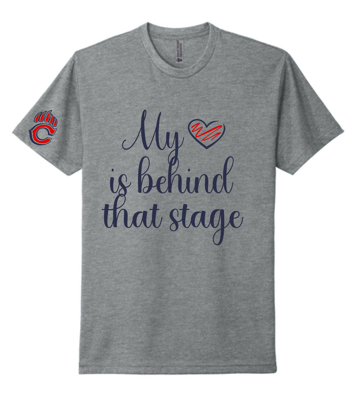 CHS Patrons Next Level Tee- MY HEART Design