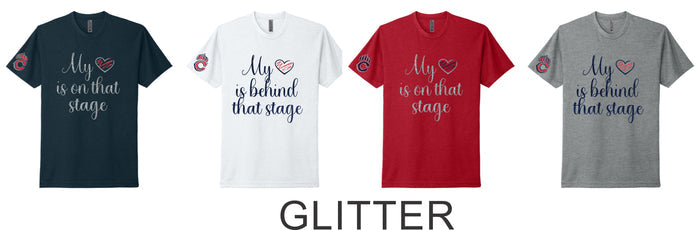 CHS Patrons Next Level Tee- MY HEART Design