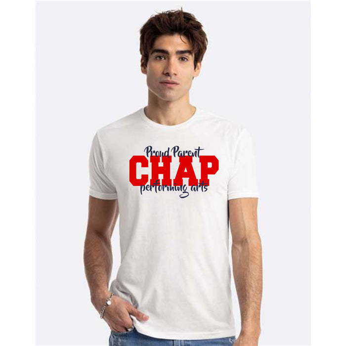 CHS Patrons Next Level Tee- PROUD PARENT Design