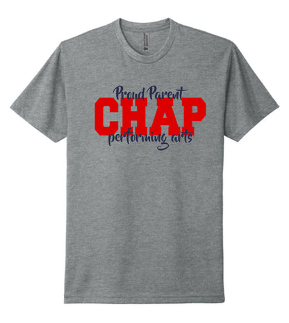 CHS Patrons Next Level Tee- PROUD PARENT Design