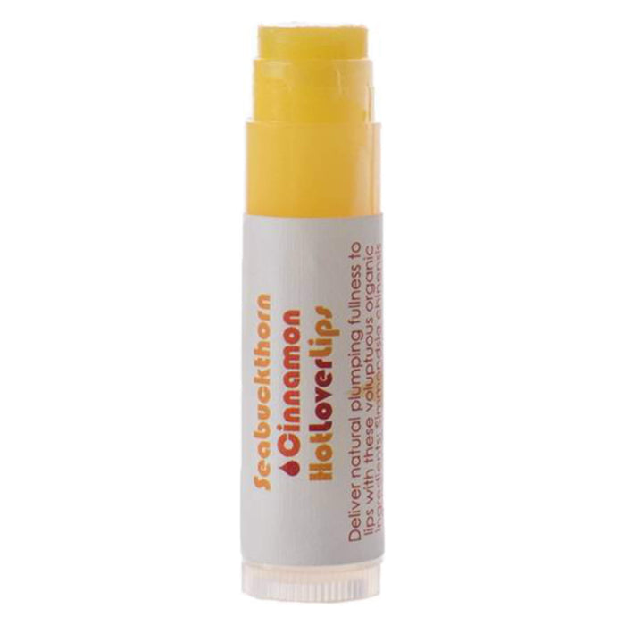 Tube of Living Libations Cinnamon Seabuckthorn Hot Lover Lips 5mL