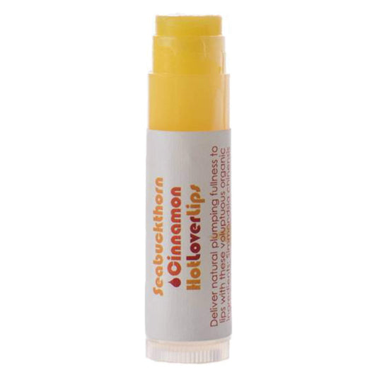 Tube of Living Libations Cinnamon Seabuckthorn Hot Lover Lips 5mL