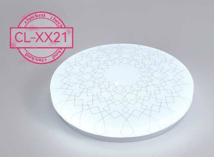 CL-XX24 Round Ceiling Light - Pinwheel Spiral Pattern