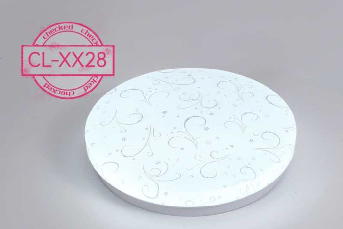 CL-XX28 Round Ceiling Light - Swirl & Stars Pattern