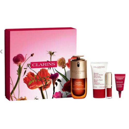 Clarins Set Doubleserum 30Ml + Mini B.Beaute15Ml+Mini Lip Oil 03+Ech Eye Lift