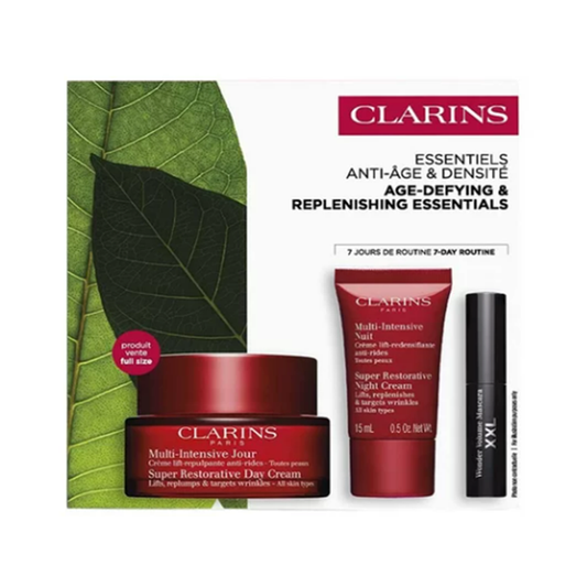 Clarins Set Multi Intensif Day +Mini Night+Mini Xxl Mascara