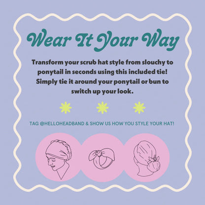 CloudCaps Scrub Cap | CRNA
