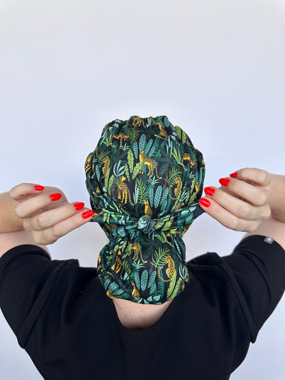 CloudCaps Scrub Cap | Jungle Cat