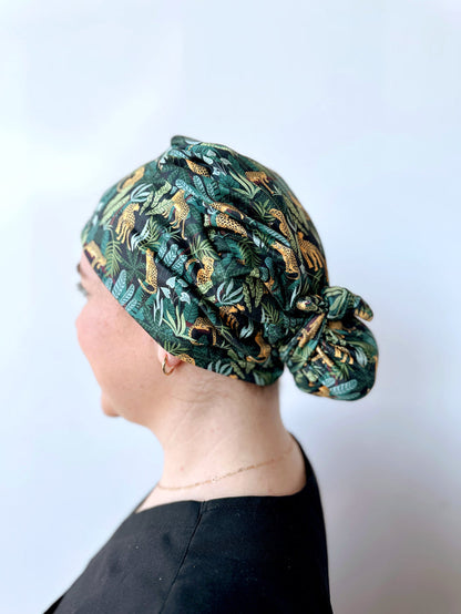 CloudCaps Scrub Cap | Jungle Cat