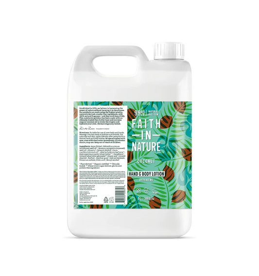 Coconut Hand and Body Lotion Refill - Faith In Nature