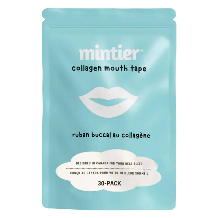 Package of Mintier Collagen Peptide Mouth Tape 30 Pack